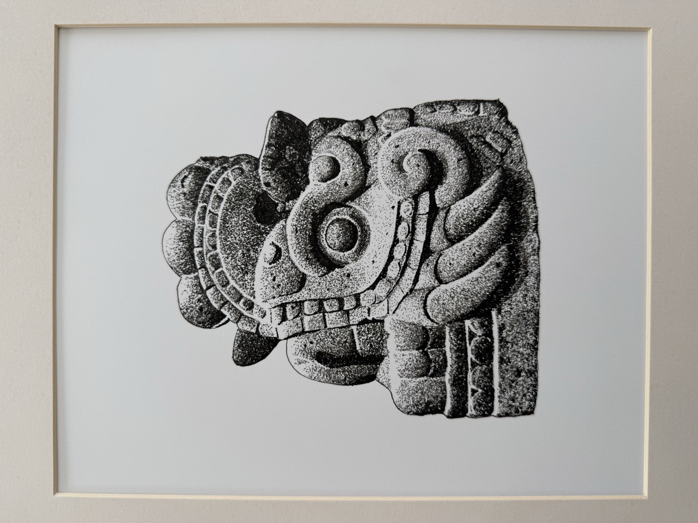 Original black & grey drawing by Tony Raz