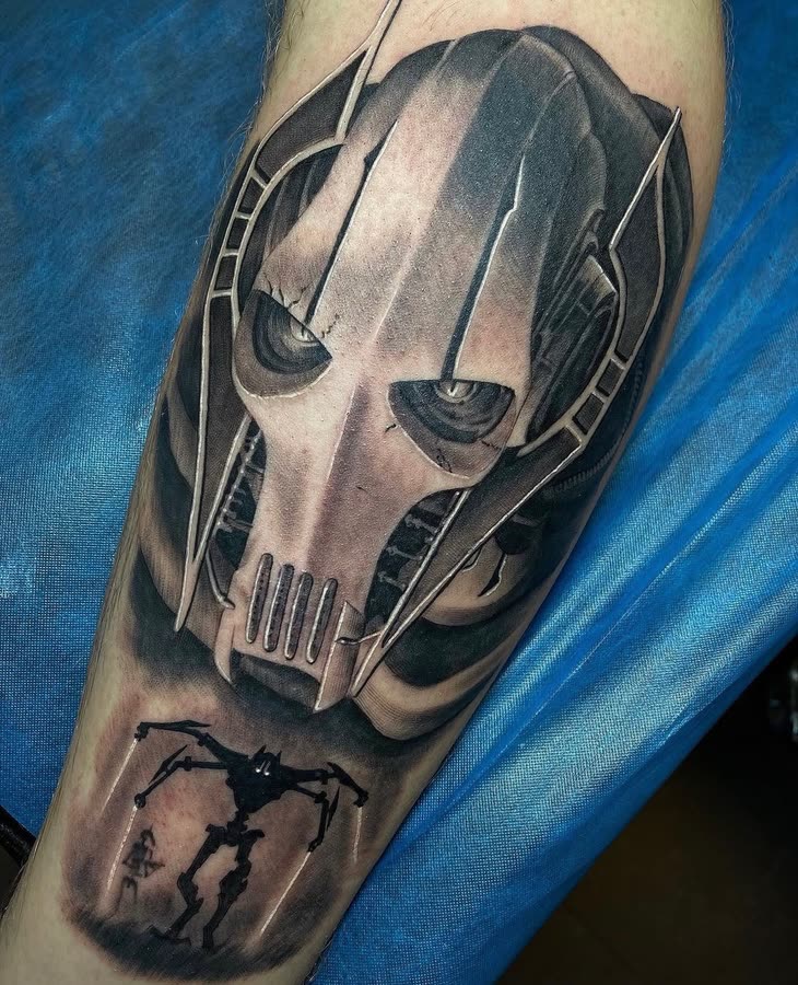 Fresh tattoo work by Tony Raz
