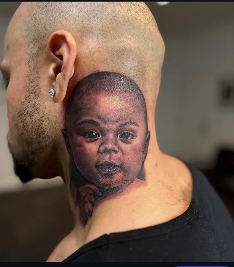 Fresh tattoo work by Tony Raz